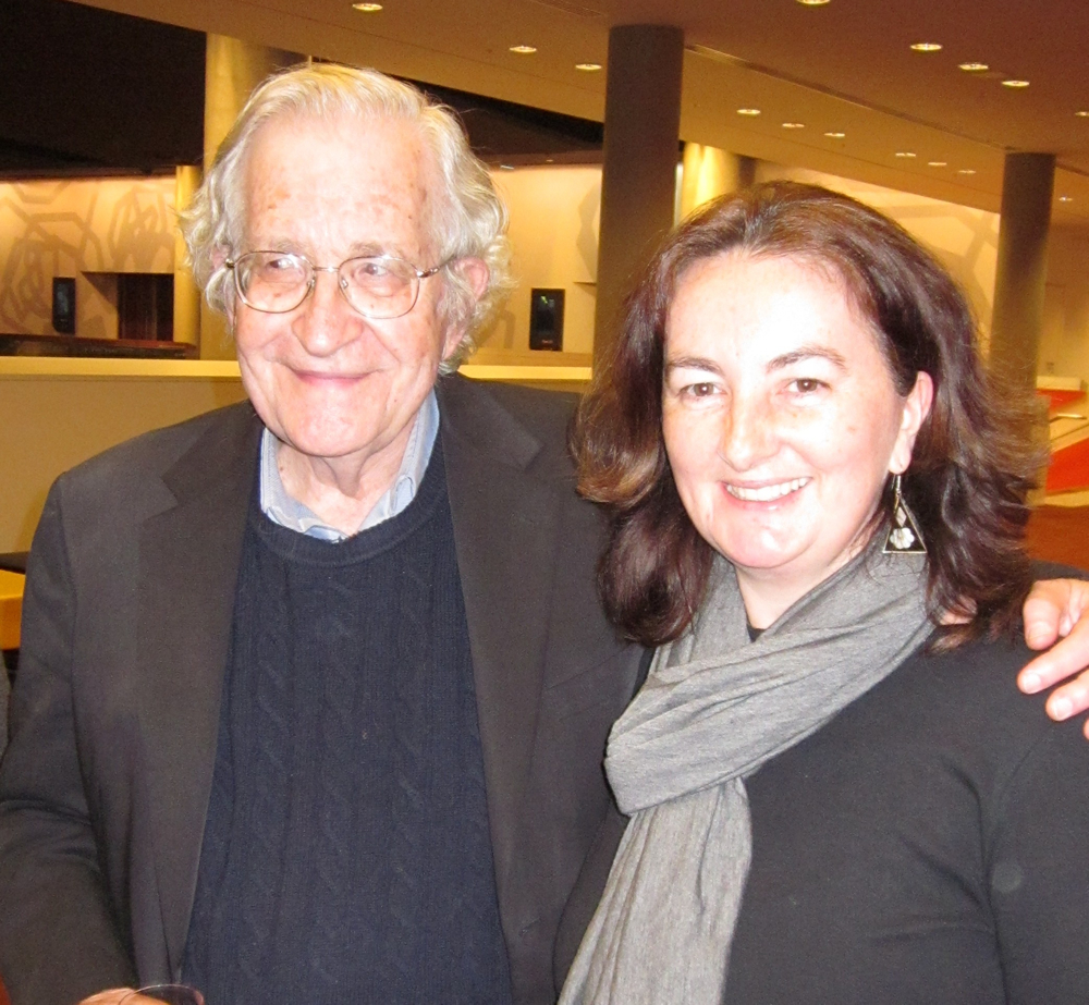 Noam Chomsky and Margaret Ryan